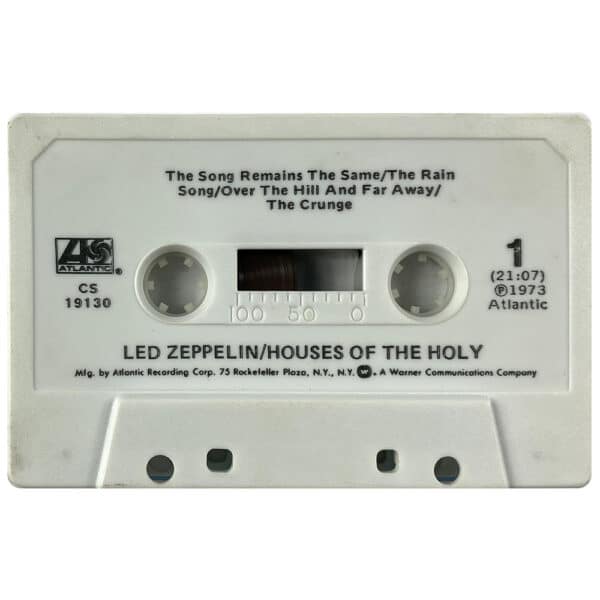Cassette <br>Houses of the Holy <br>USA (CS 19130) #2 - Image 3