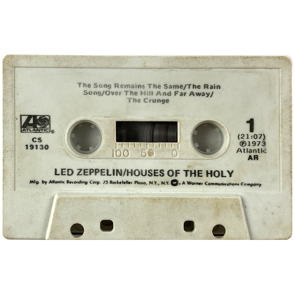 Cassette <br>Houses of the Holy <br>USA (CS 19130) #1 - Image 3
