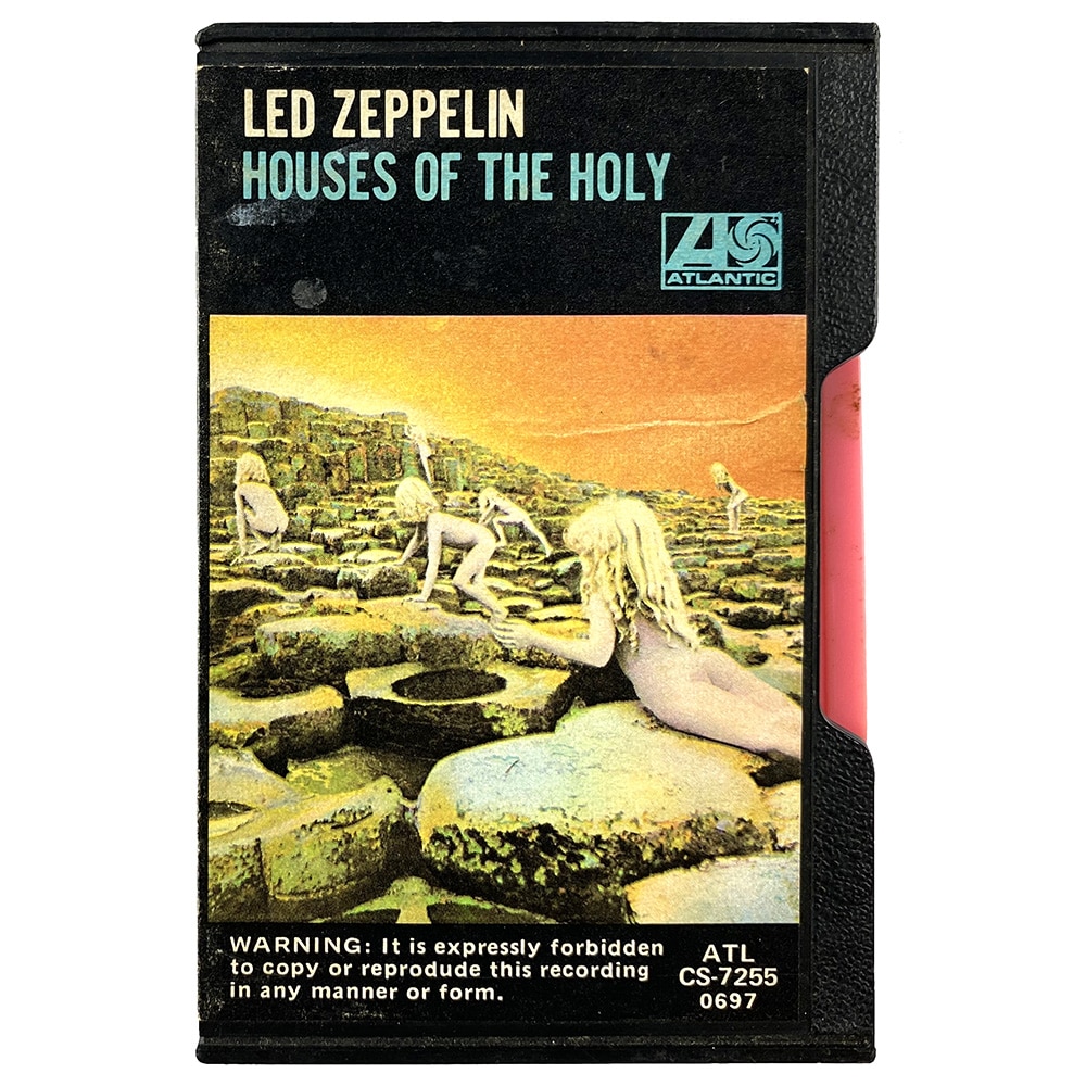 Cassette <br>Houses of the Holy <br>USA (CS-7255) #1