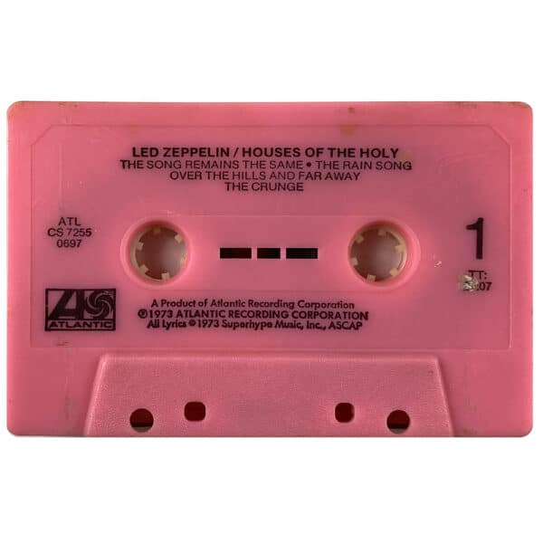 Cassette <br>Houses of the Holy <br>USA (CS-7255) #1 - Image 4