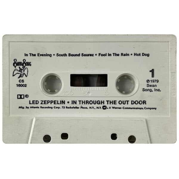 Cassette <br>In Through The Out Door <br>USA (CS 16002) #1 - Image 3