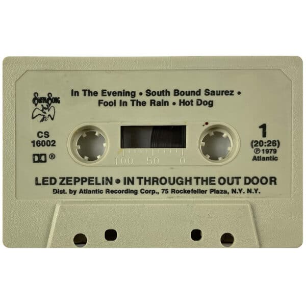 Cassette <br>In Through The Out Door <br>USA (CS 16002) #3 - Image 3