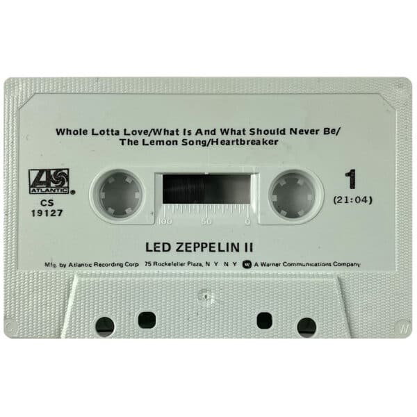 Cassette <br>Led Zeppelin II <br>USA (CS 19127) #2 - Image 3