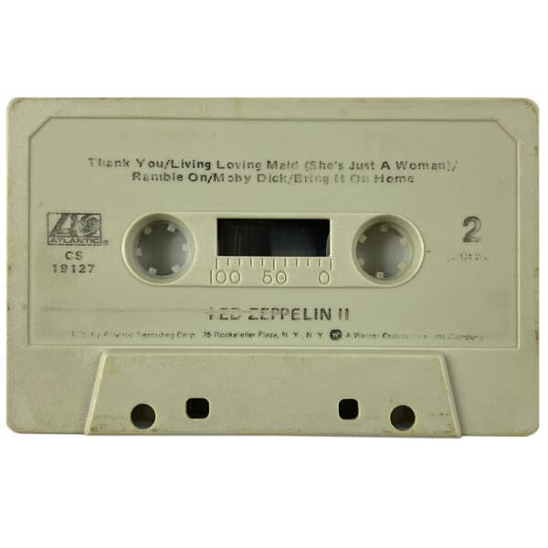 Cassette <br>Led Zeppelin II <br>USA (CS 19127) #3 - Image 4
