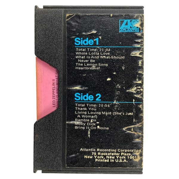 Cassette <br>Led Zeppelin II <br>USA (CS 8236) #1 - Image 2