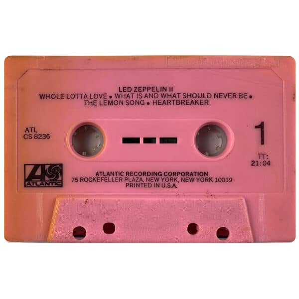 Cassette <br>Led Zeppelin II <br>USA (CS 8236) #1 - Image 4