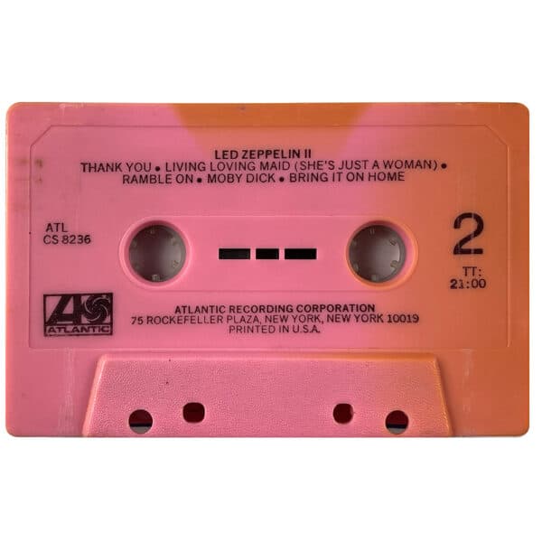 Cassette <br>Led Zeppelin II <br>USA (CS 8236) #1 - Image 5