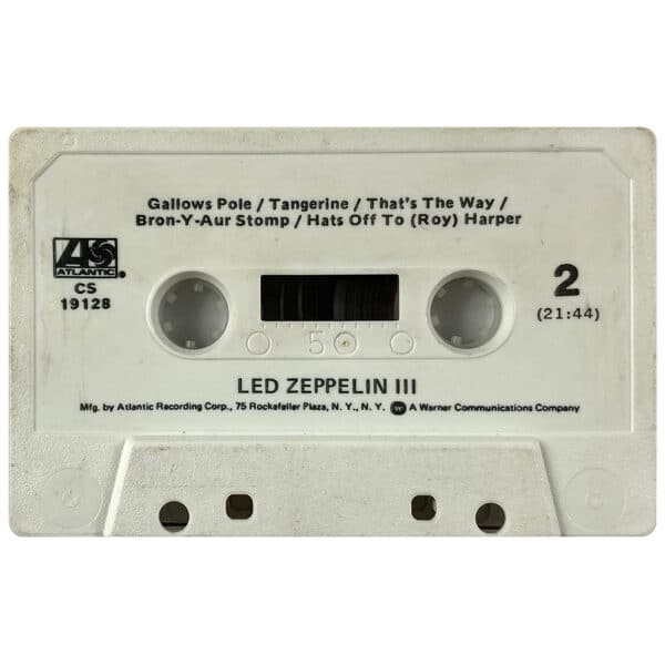 Cassette <br>Led Zeppelin III <br>USA (CS 19128) #1 - Image 4