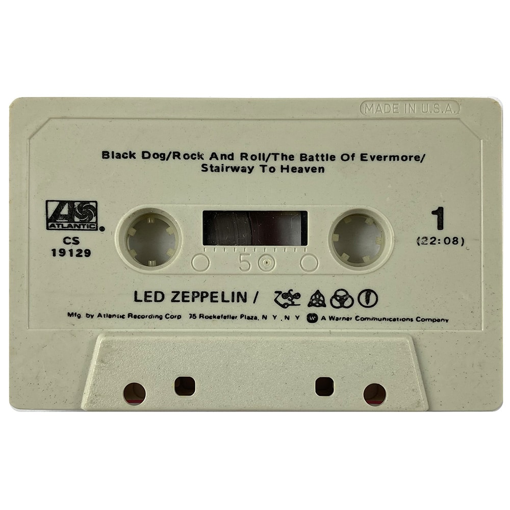 Cassette <br>Led Zeppelin IV <br> USA (CS 19129) #2 - Image 3