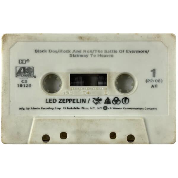 Cassette <br>Led Zeppelin IV <br> USA (CS 19129) #1 - Image 3