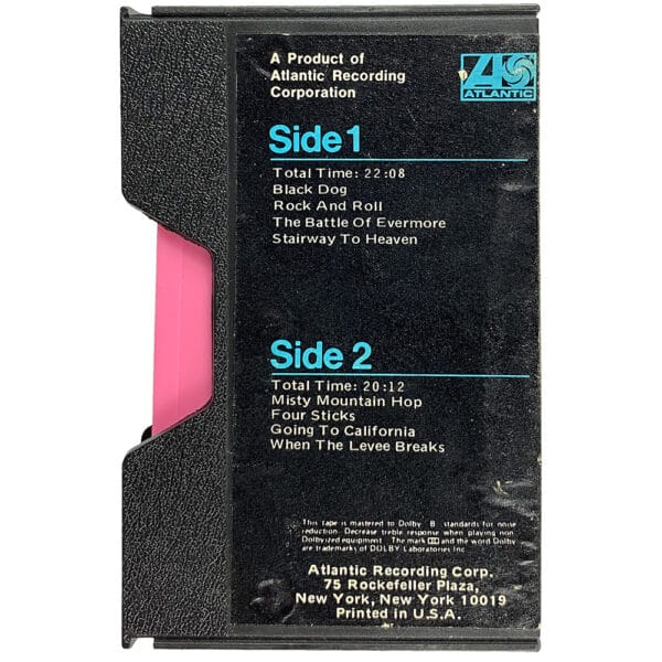 Cassette <br>Led Zeppelin IV <br> USA (M 57208) #2 - Image 2