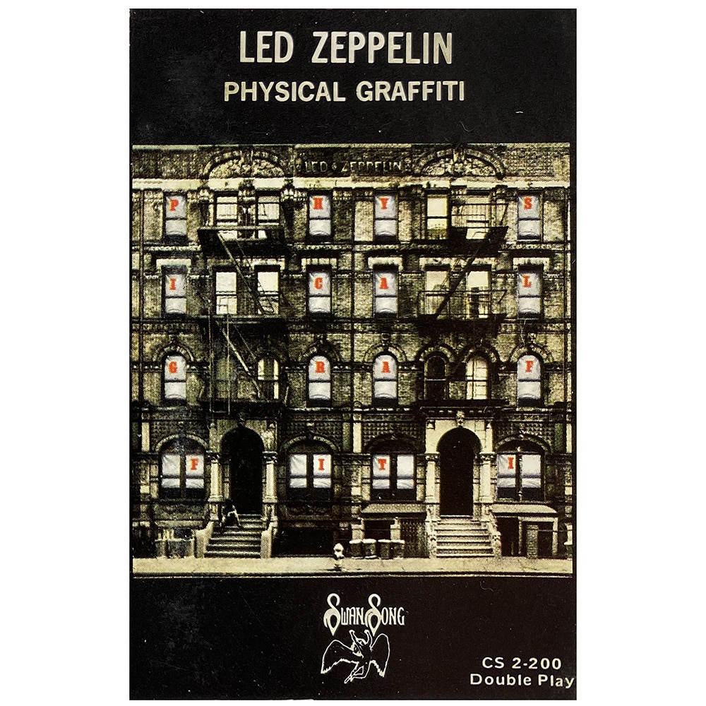 Cassette <br>Physical Graffiti <br>USA (CS 2-200) #1