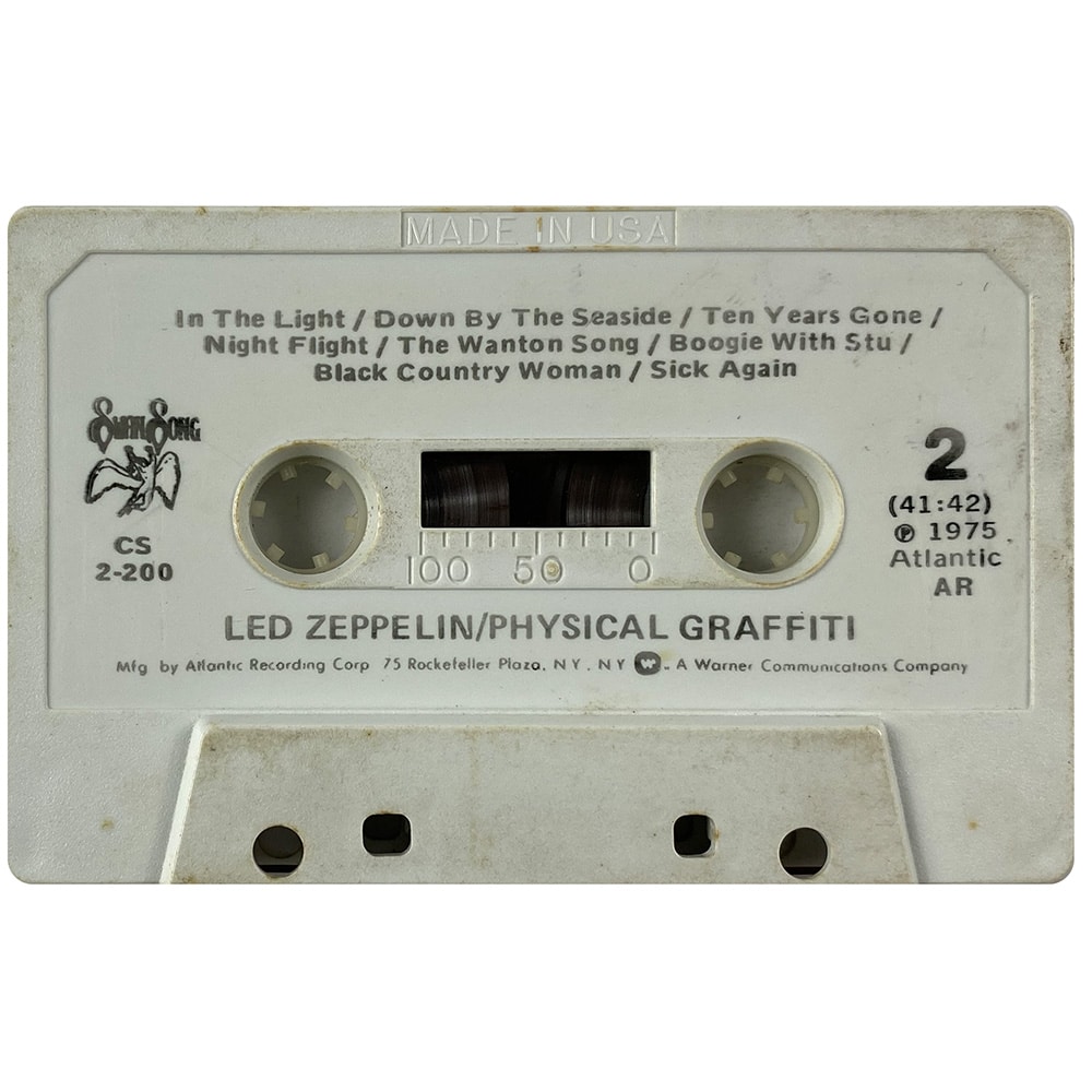 Cassette <br>Physical Graffiti <br>USA (CS 2-200) #1 - Image 4