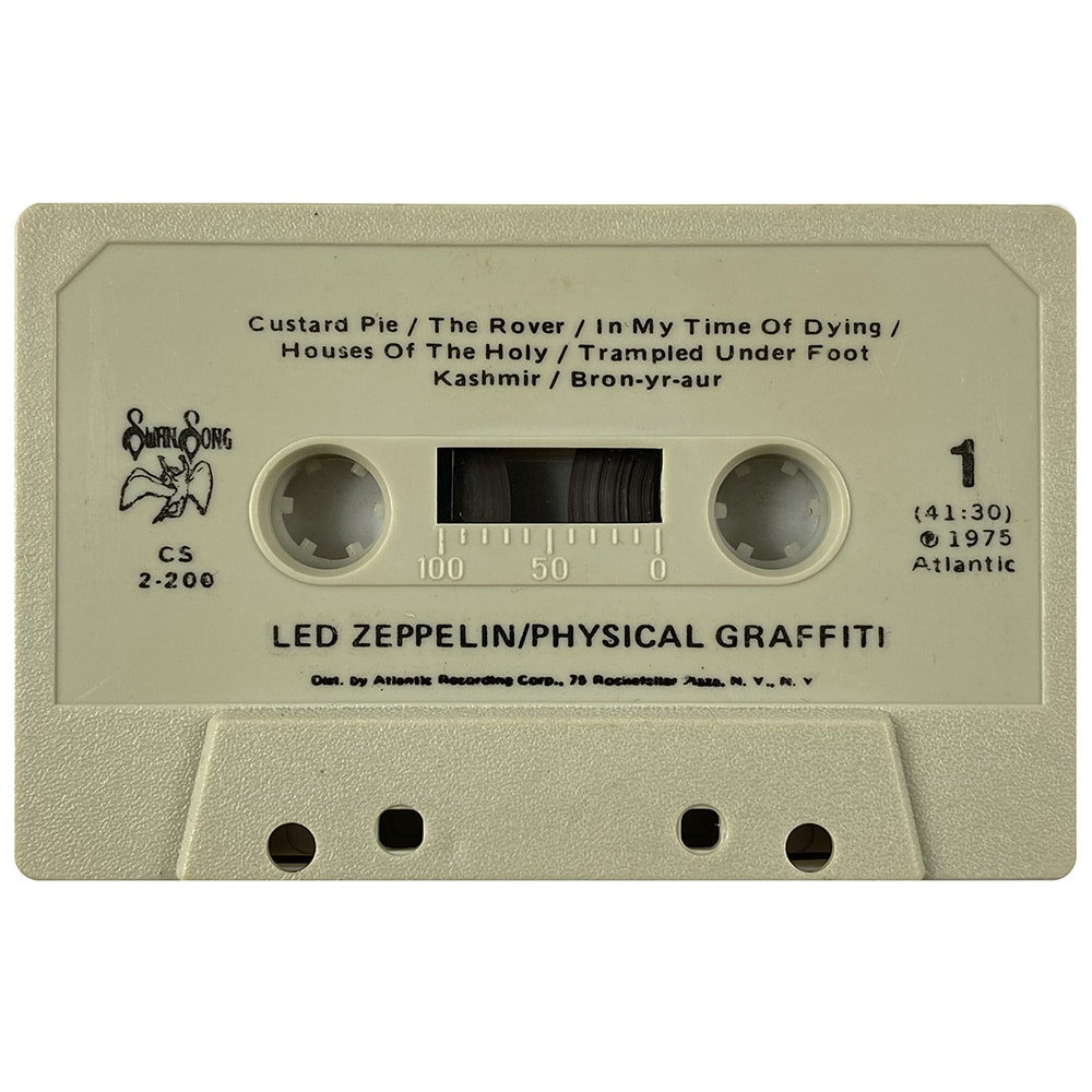 Cassette <br>Physical Graffiti <br>USA (CS 2-200) #3 - Image 3