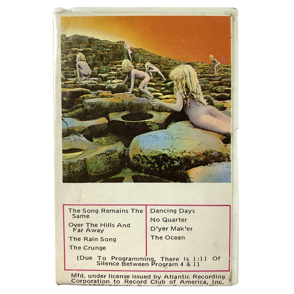 Cassette <br>Houses of the Holy <br>USA (7255-C)