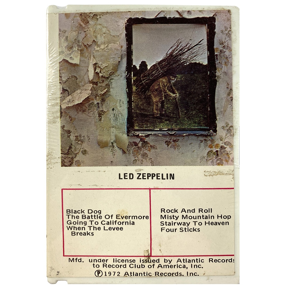 Cassette <br>Led Zeppelin IV <br> USA (7208-C)