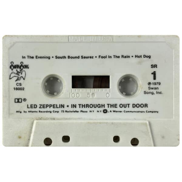 Cassette <br>In Through The Out Door <br>USA (CS 16002) #4 - Image 3