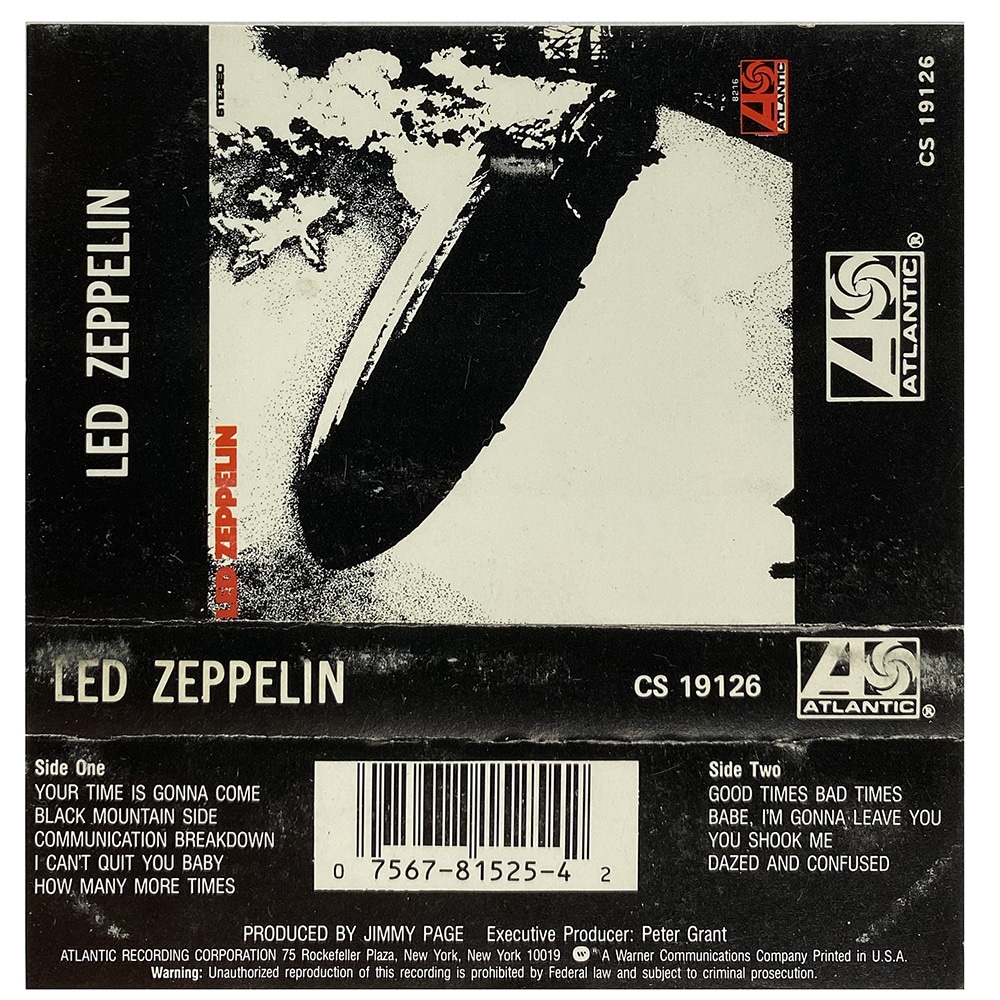 Cassette <br>Led Zeppelin <br>USA (CS 19126) #4 - Image 2