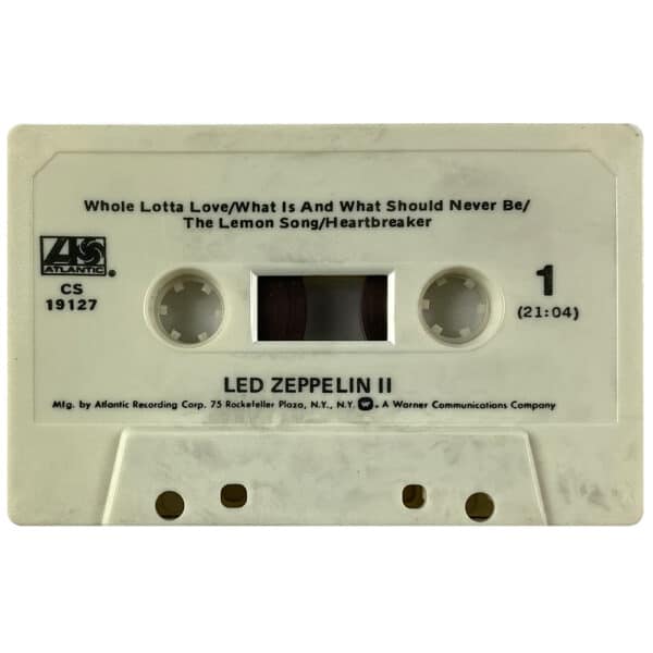 Cassette <br>Led Zeppelin II <br>USA (CS 19127) #4 - Image 3