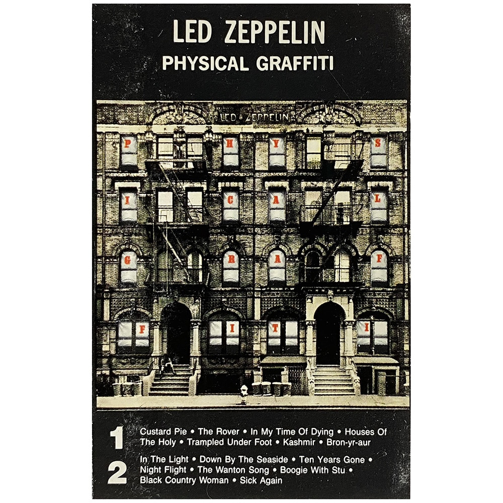 Cassette <br>Physical Graffiti <br>USA (CS 2-200) #4