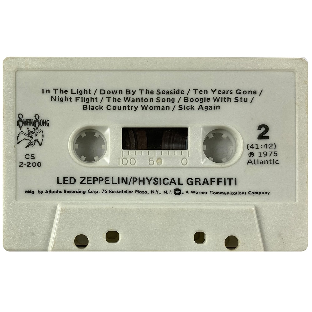 Cassette <br>Physical Graffiti <br>USA (CS 2-200) #4 - Image 4