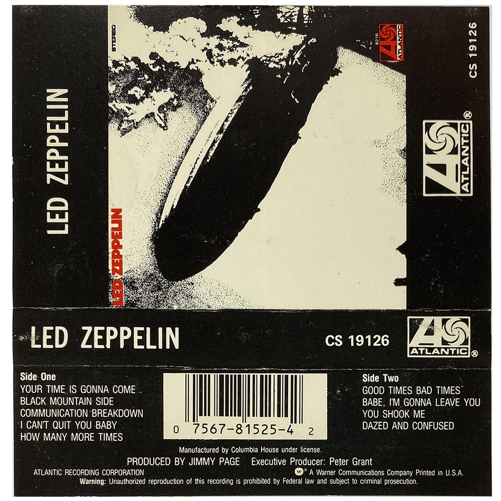 Cassette <br>Led Zeppelin <br>USA (CS 19126) #7 - Image 2