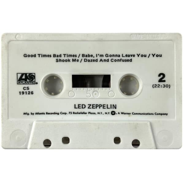 Cassette <br>Led Zeppelin II <br>USA (CS 19127) #5 - Image 4