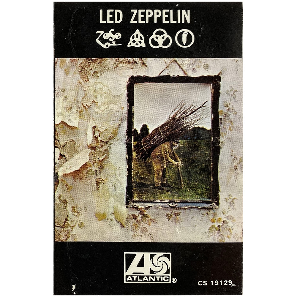 Cassette <br>Led Zeppelin IV <br> USA (CS 19129) #6