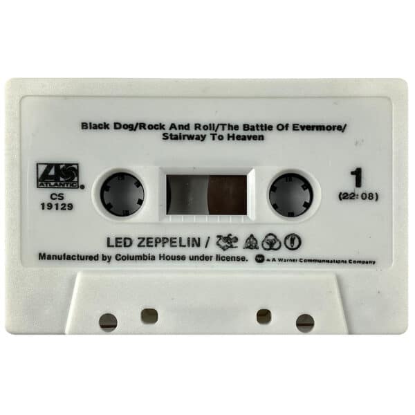 Cassette <br>Led Zeppelin IV <br> USA (CS 19129) #6 - Image 3