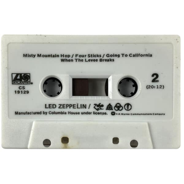 Cassette <br>Led Zeppelin IV <br> USA (CS 19129) #6 - Image 4