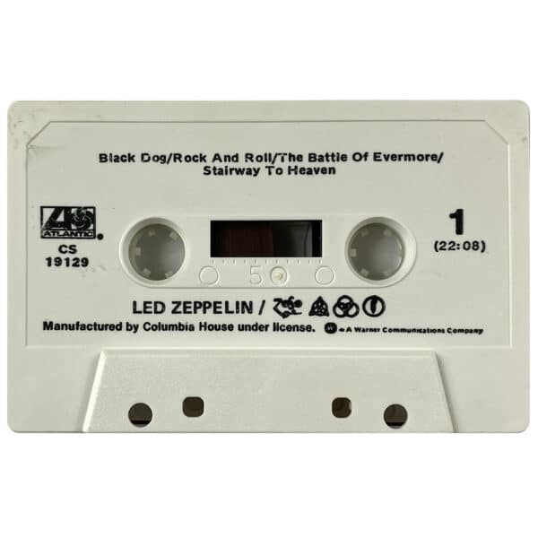 Cassette <br>Led Zeppelin IV <br> USA (CS 19129) #5 - Image 3