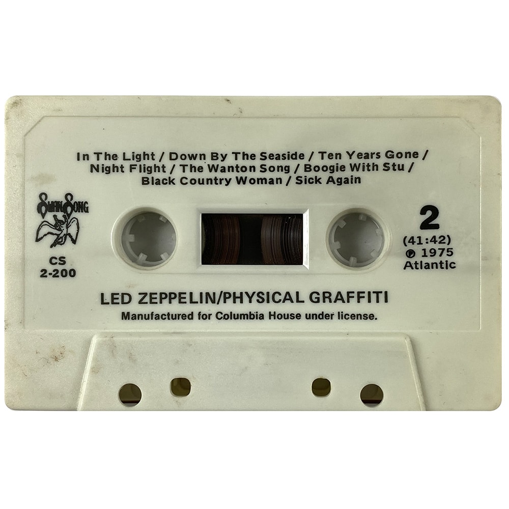 Cassette <br>Physical Graffiti <br>USA (CS 2-200) #5 - Image 4