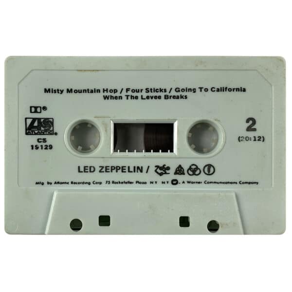 Cassette <br>Led Zeppelin IV <br> USA (CS 19129) #7 - Image 4