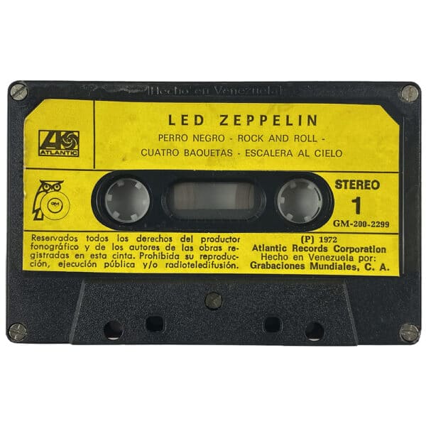Cassette <br>Led Zeppelin IV <br>Venezuela (GM-200.2299) - Image 3