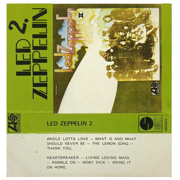 Cassette <br>Led Zeppelin II <br>Yugoslavia (480005) - Image 2