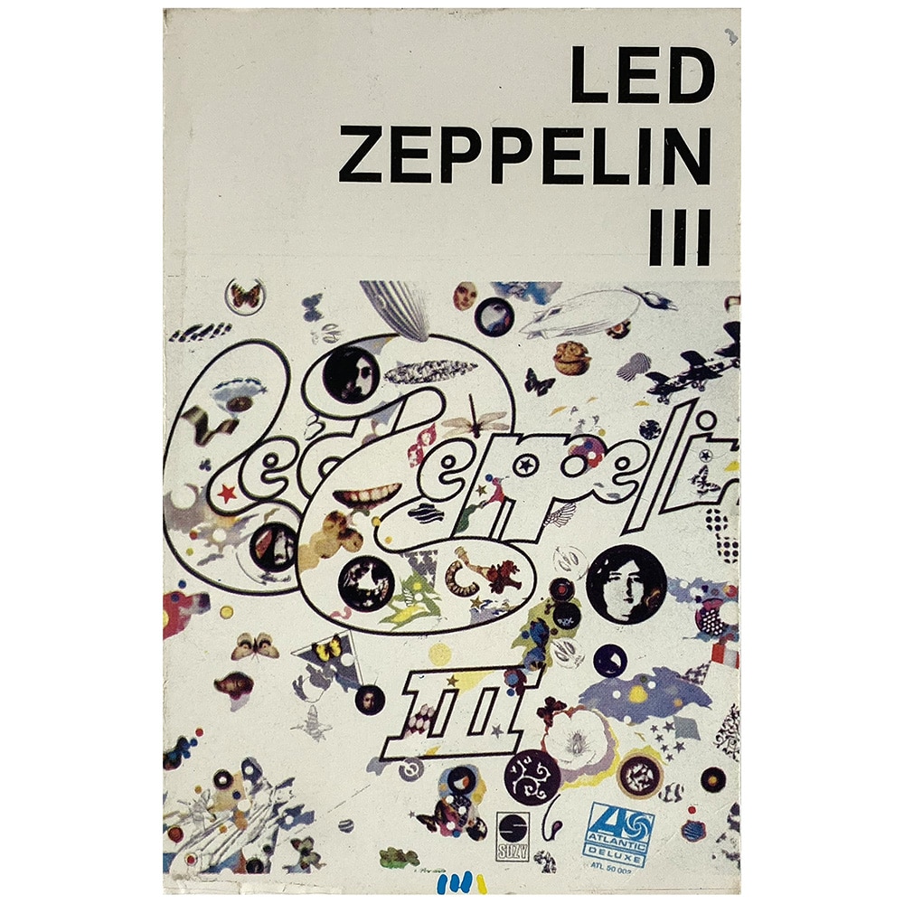 Cassette <br>Led Zeppelin III <br>Yugoslavia (ATL 450002)