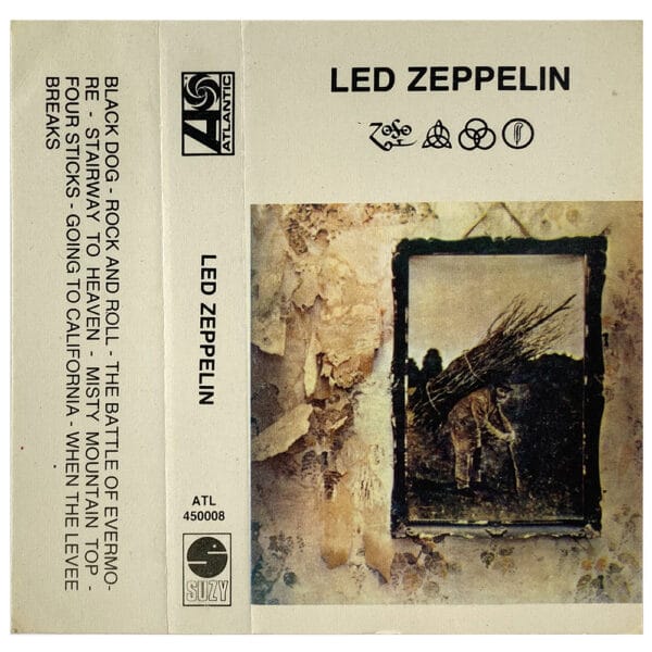 Cassette <br>Led Zeppelin IV <br> Yugoslavia (ATL 450008) - Image 2