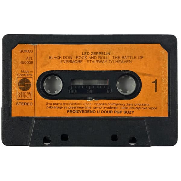 Cassette <br>Led Zeppelin IV <br> Yugoslavia (ATL 450008) - Image 4