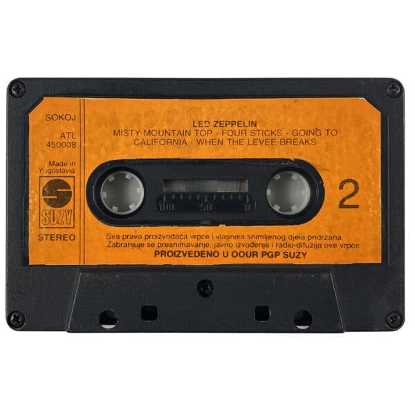Cassette <br>Led Zeppelin IV <br> Yugoslavia (ATL 450008) - Image 5