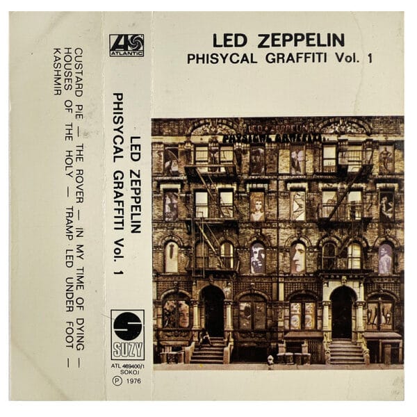 Cassette <br>Physical Graffiti <br>Yugoslavia (ATL 489400) - Image 3