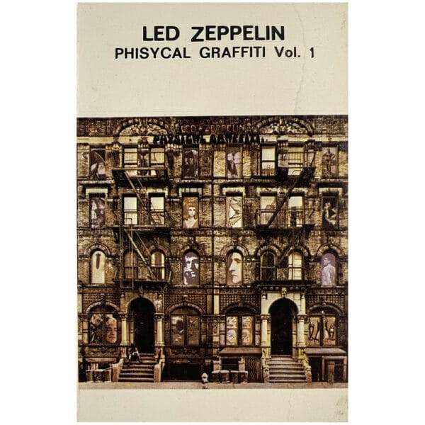 Cassette <br>Physical Graffiti <br>Yugoslavia (ATL 489400) - Image 2