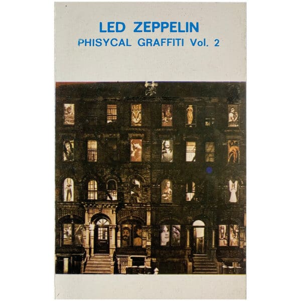Cassette <br>Physical Graffiti <br>Yugoslavia (ATL 489400) - Image 7