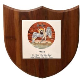 Swan Song (1974) <br>Radio Station Plaque, WCAO (USA)