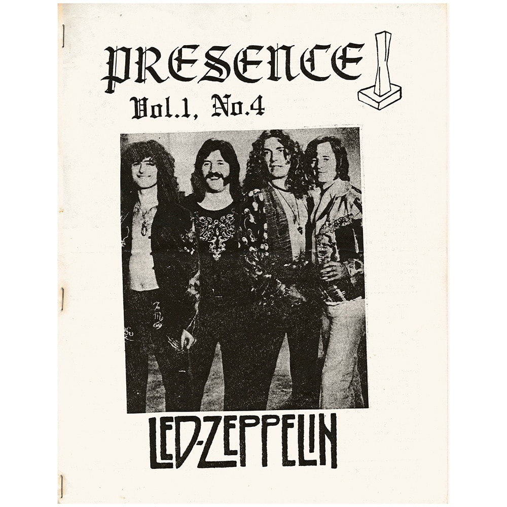 Fanzine <br>Presence (#4)