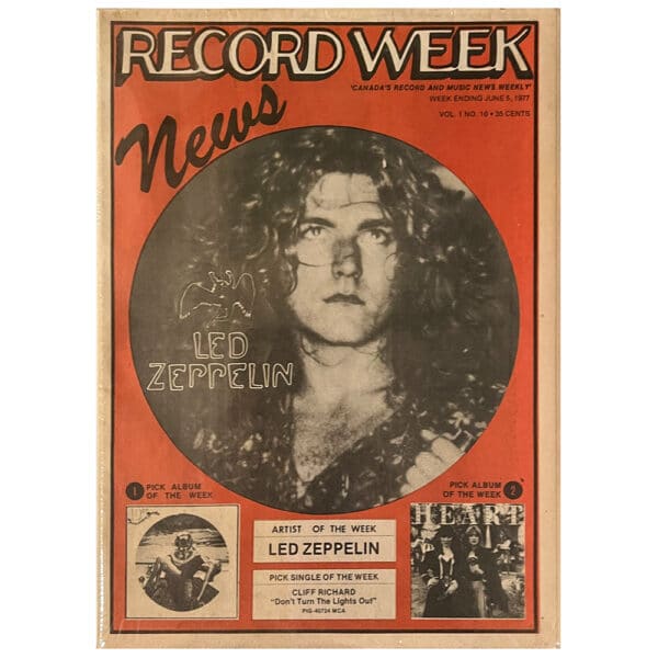 Magazine <br>Record Week (1977)