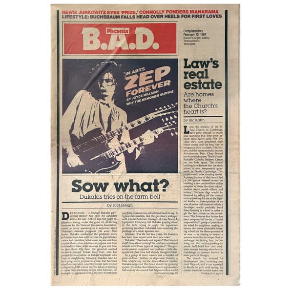 Magazine <br>The Boston Phoenix (1987)