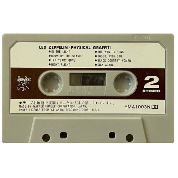 Cassette <br>Physical Graffiti <br>Japan (YMA1003N) - Image 5