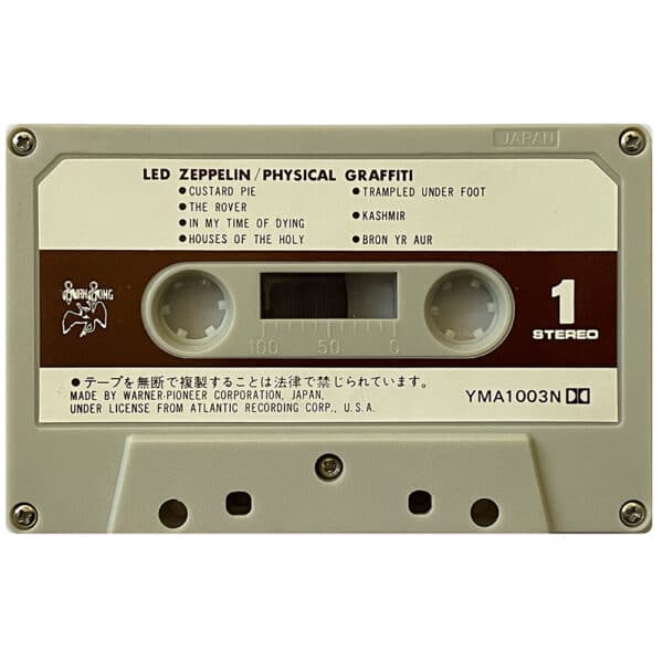 Cassette <br>Physical Graffiti <br>Japan (YMA1003N) - Image 4