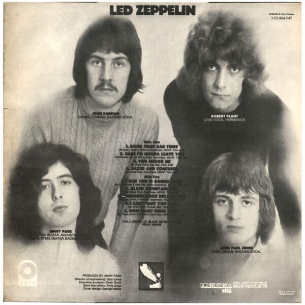 LP <br>Led Zeppelin <br>Brazil (3-02-404-045) #2 - Image 2