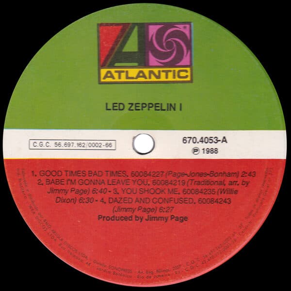 LP <br>Led Zeppelin <br>Brazil (670.4053) #2 - Image 4
